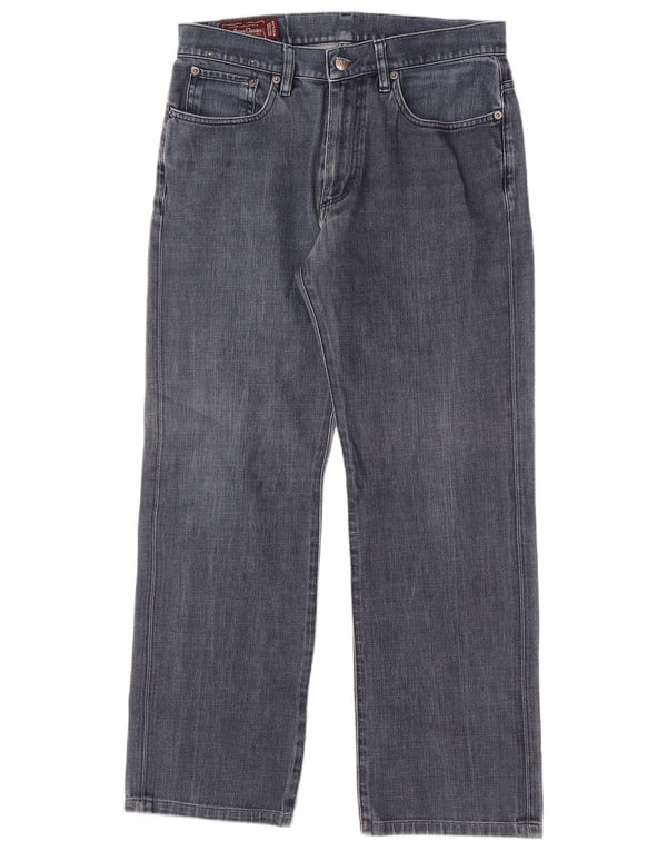 Marlboro Classics Mens Straight Jeans W32 L29 Plavi pamuk