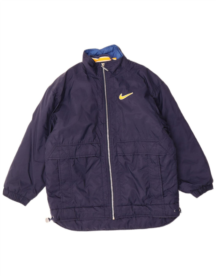 Nike Boys Graphic Podstavljena jakna 10-11 godina srednje tamnoplava najlonska