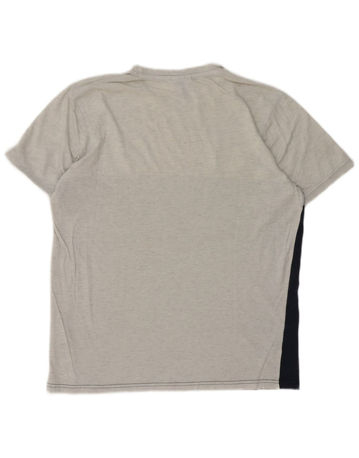 Ellesse Muška majica kratkih rukava Large Grey Colourblock Pamuk