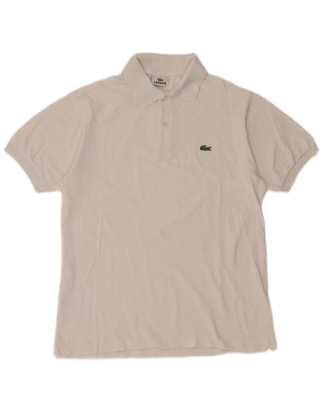Lacoste muška polo majica veličine 3 Mala bijela pamučna