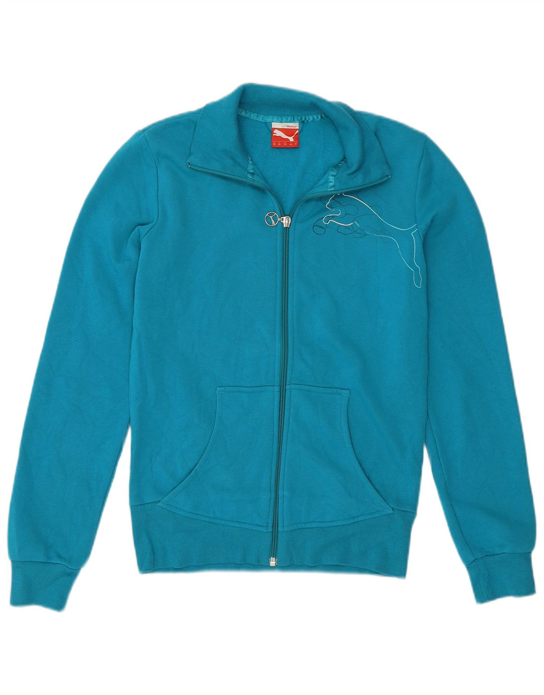 PUMA ženska gornja jakna trenirke UK 8 Small Blue