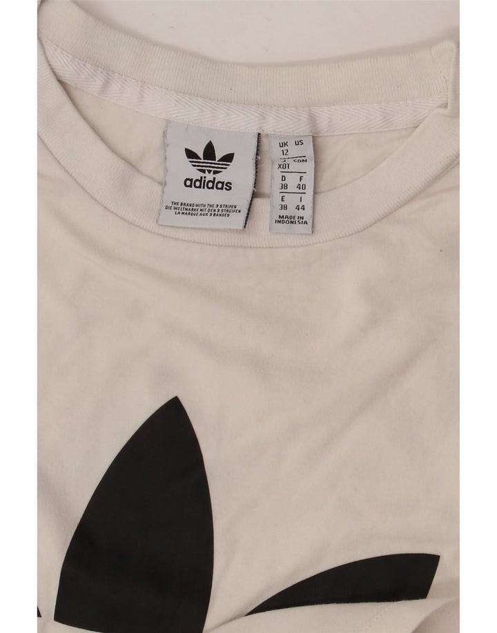 Adidas majica kratkih rukava s grafičkim motivima UK 12 Srednje bijela