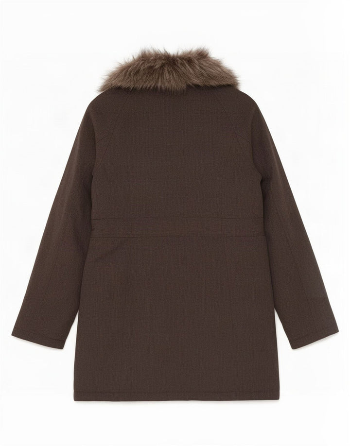 The North Face ženska parka jakna UK 16 veliki sivi poliester