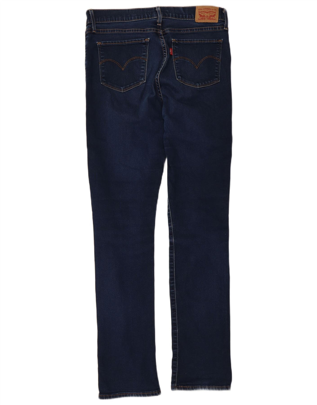 Levi's ženske ravne traperice 314 za oblikovanje W31 L32 plavi pamuk