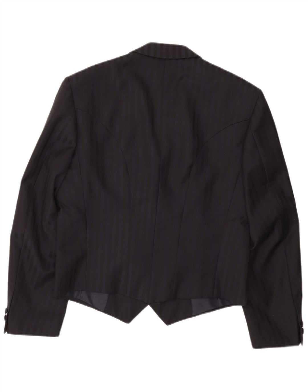 Wilvorst muška jakna s dvostrukim kopčanjem UK 36 Mala tamnoplava prugasta