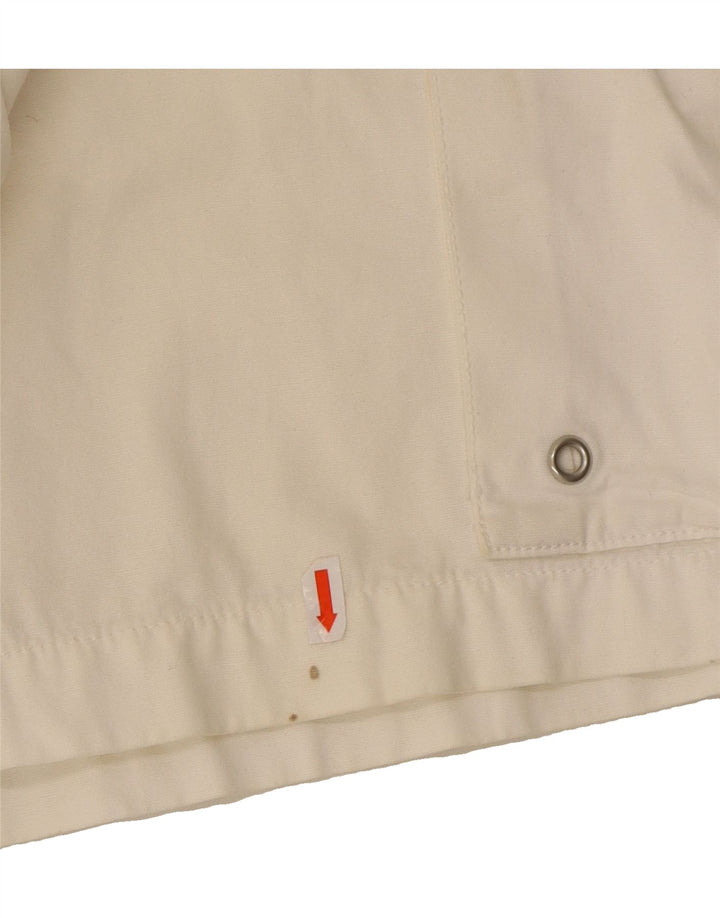 SERGIO TACCHINI Mens Cargo Shorts W38 XL Off White Vintage Sergio Tacchini and Second-Hand Sergio Tacchini from Messina Hembry 