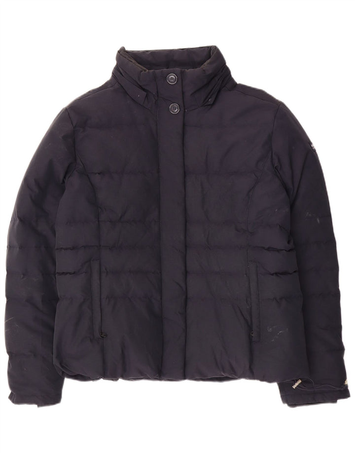 Woolrich ženska podstavljena jakna UK 20 2XL tamnoplavi pamuk