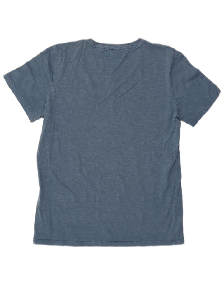 TOMMY HILFIGER Majica s grafičkim motivima za dječake 15-16 godina, plavi pamuk