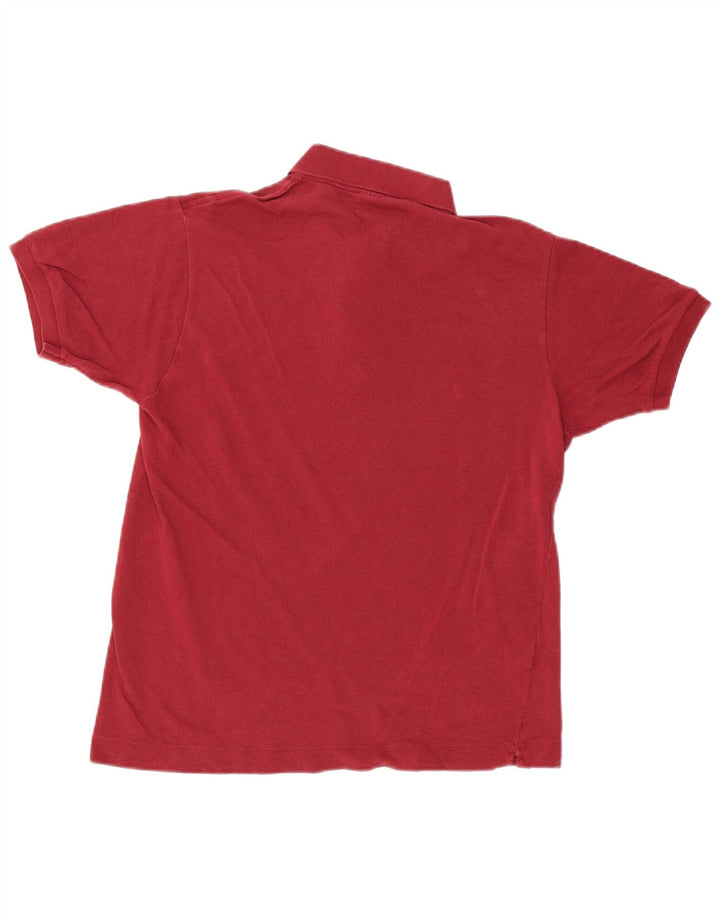 LACOSTE muška polo majica veličine 4, srednje tamnocrveni pamuk