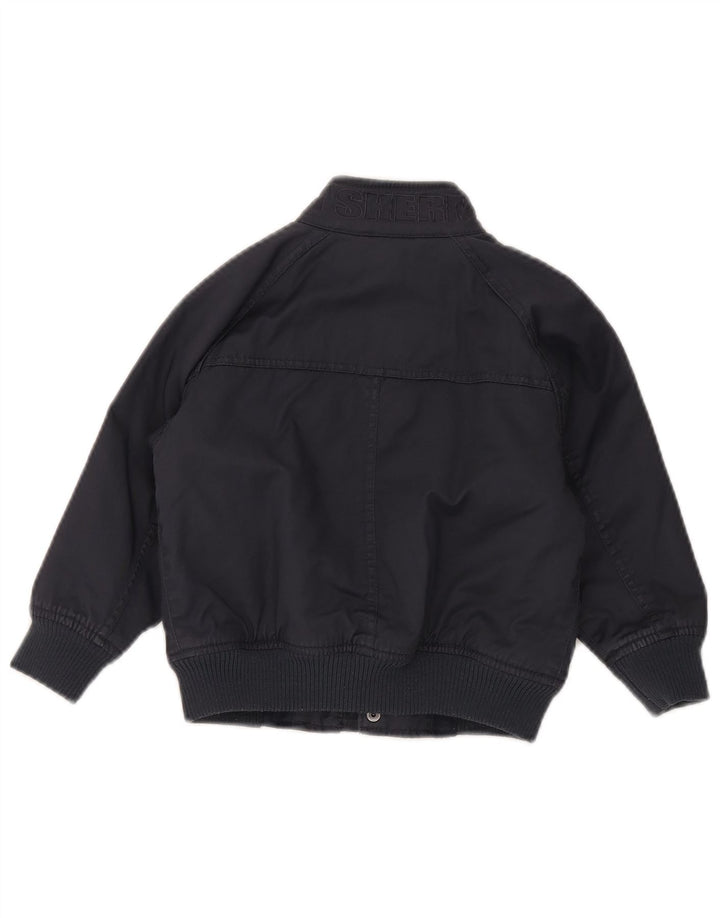 Bomber jakna Ben Sherman za dječake, 3-4 godine, tamnoplavi pamuk