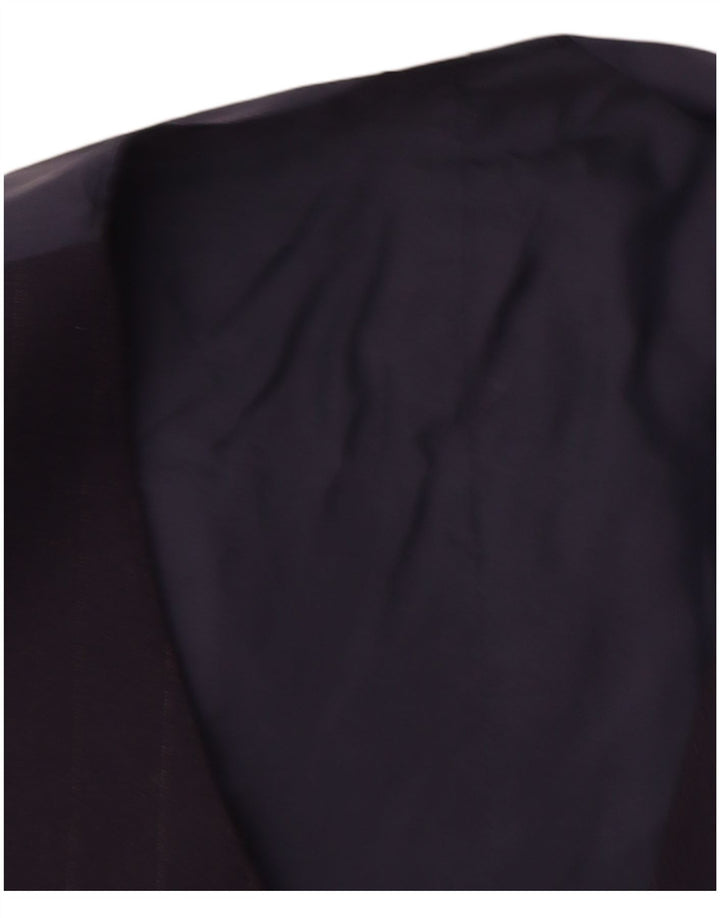 Vintage muški prsluk mali tamnoplavi na pruge