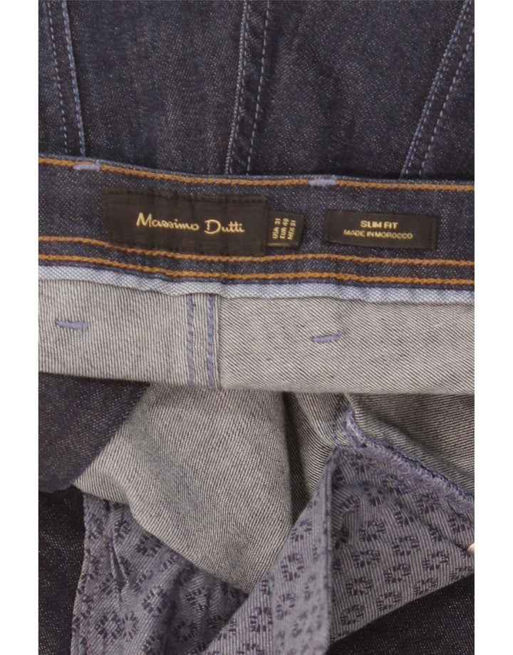 Muške uske traperice Massimo Dutti EU 40 srednje W31 L30 tamnoplave
