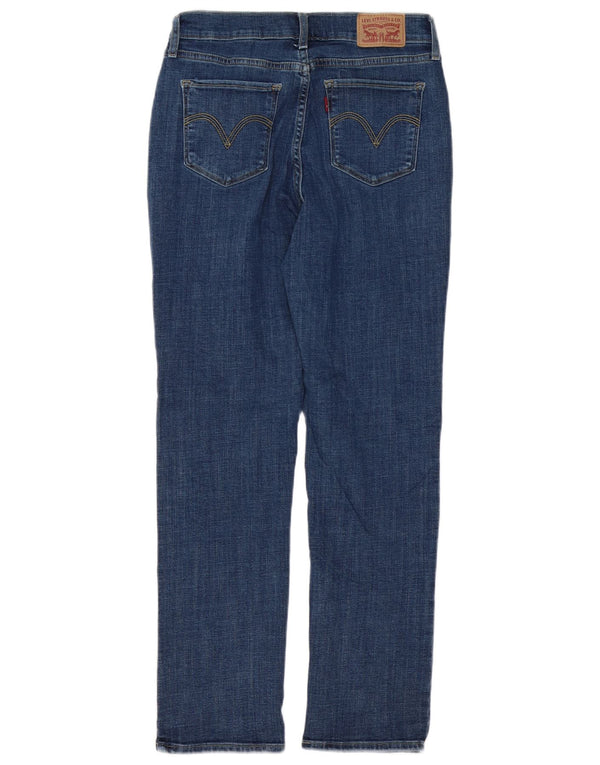 LEVI'S ženske ravne traperice klasičnog kroja W27 L28 plavi pamuk