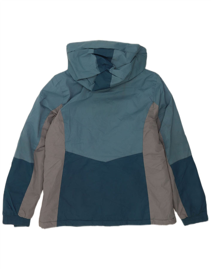 Mountain Warehouse ženska skijaška jakna s kapuljačom UK 14 Large Blue Colourblock
