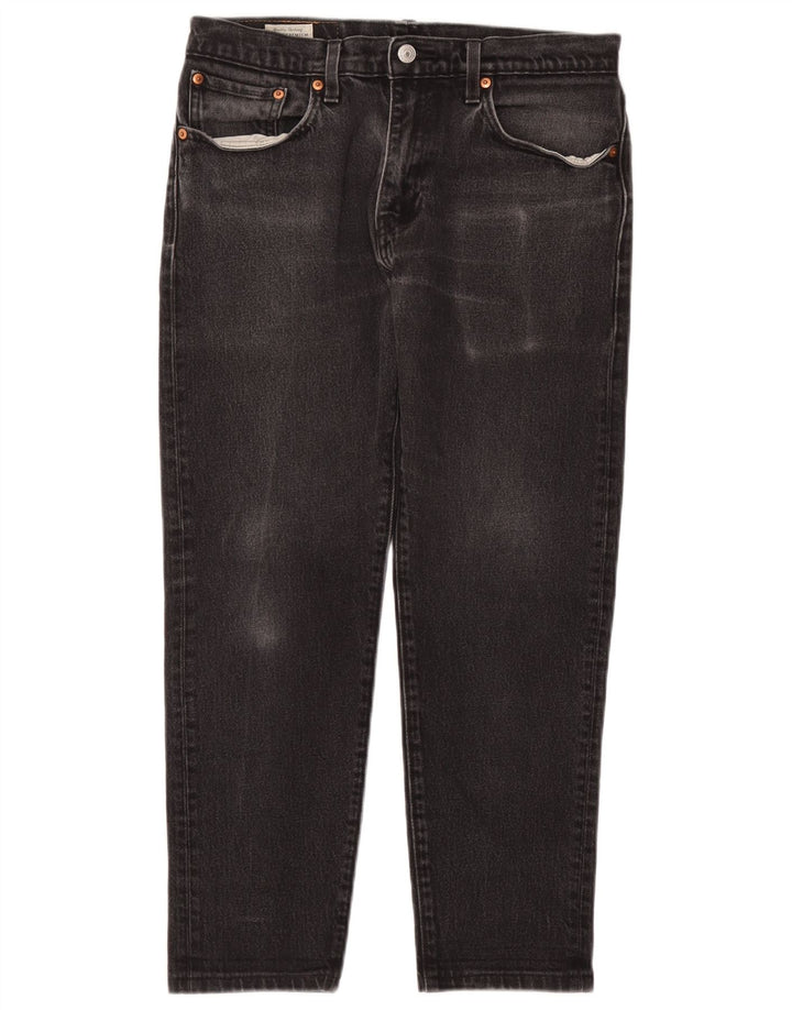 Levi's muške ravne traperice s loptom W32 L26 crne