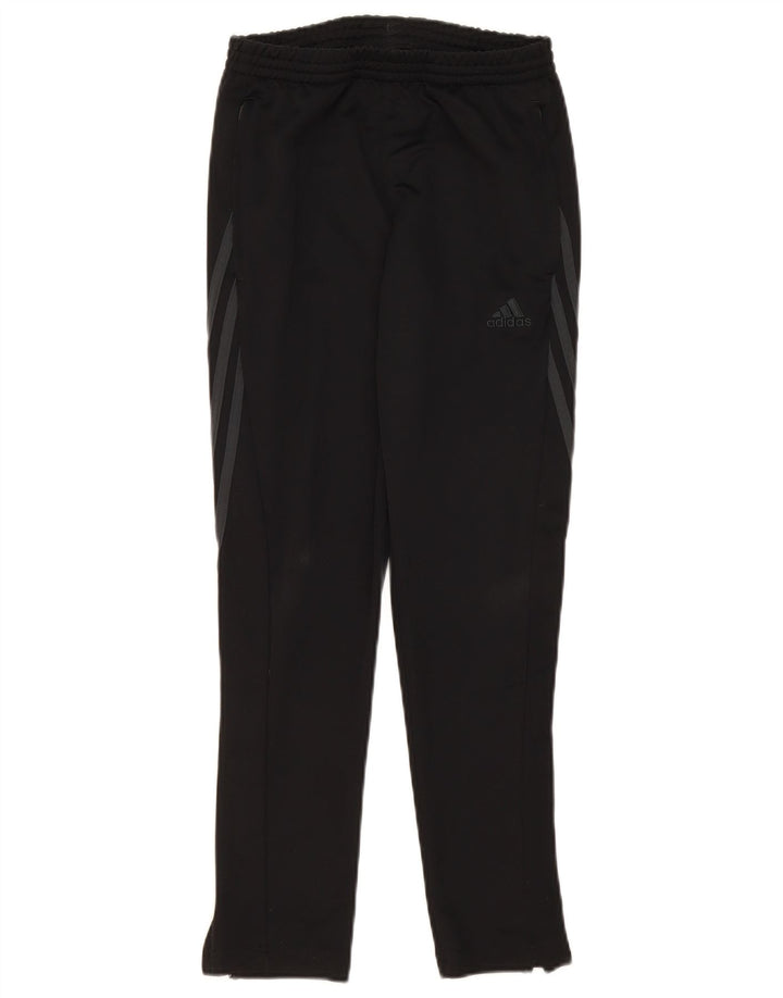 Adidas Climalite trenirke za dječake 11-12 godina, crne poliesterske hlače