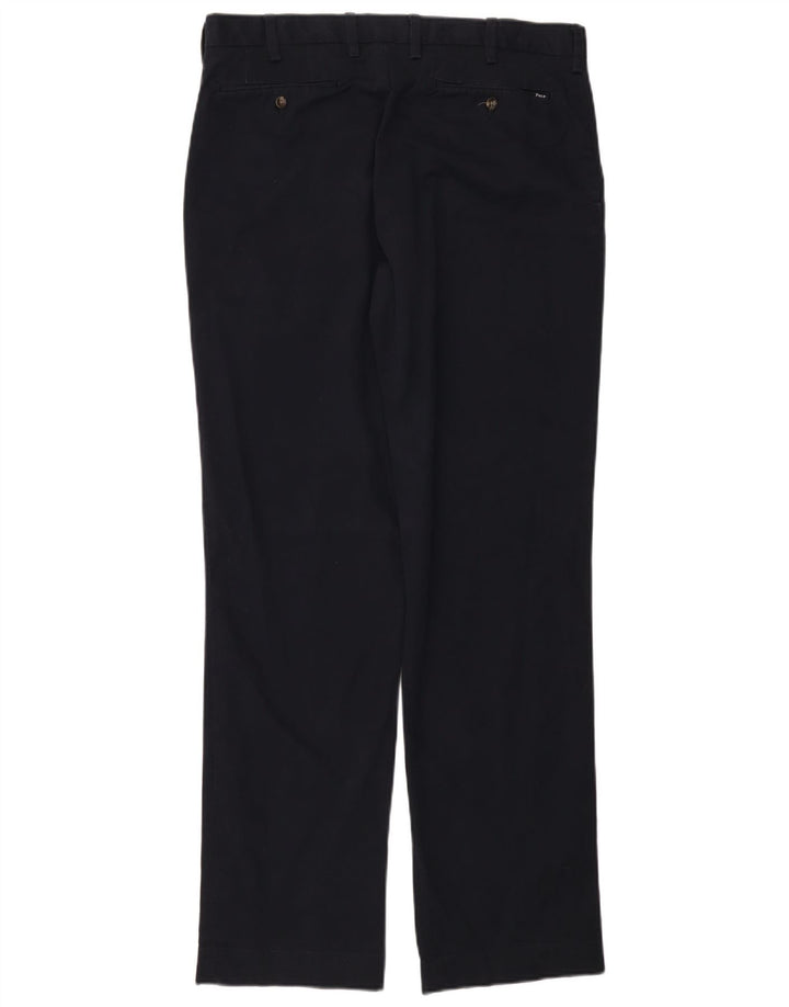 POLO RALPH LAUREN Muške ravne chino hlače W34 L34 tamnoplave