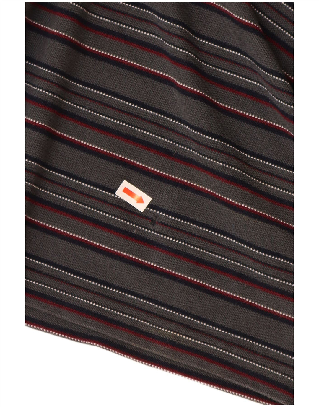 FRED PERRY Muška polo majica dugih rukava, pamuk na srednje sive pruge