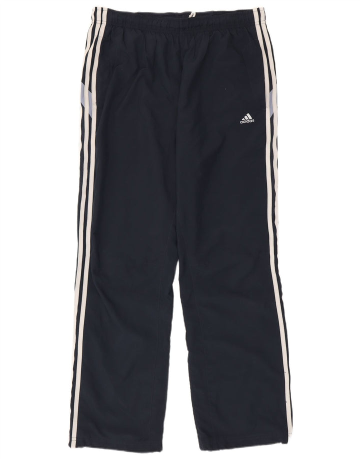 Adidas muške hlače od trenirke srednje tamnoplave poliesterske boje