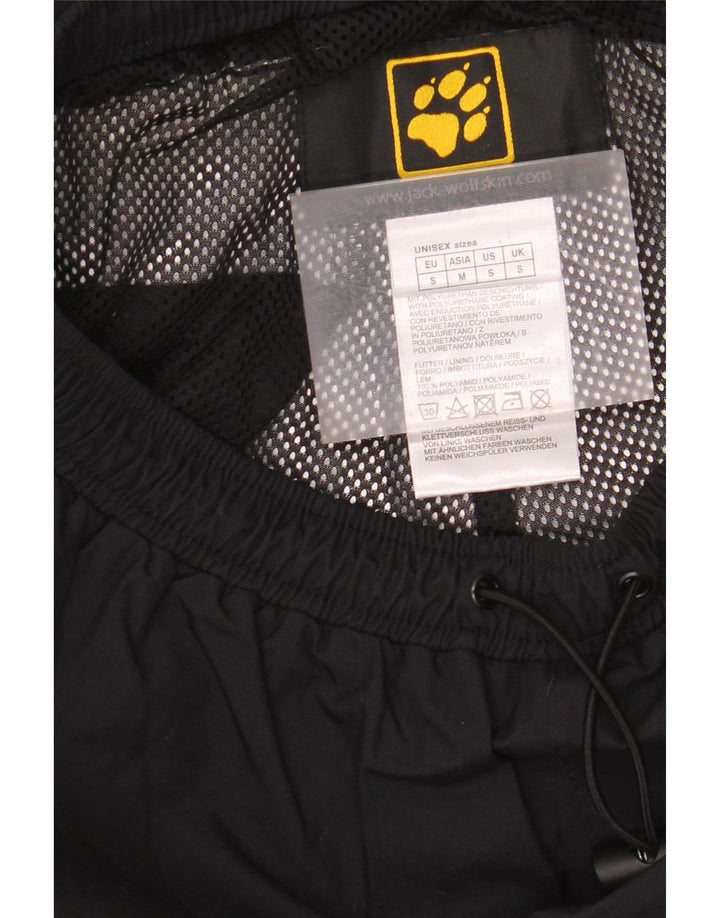 JACK WOLFSKIN Muške uniseks trenirke Hlače male crne poliamidne