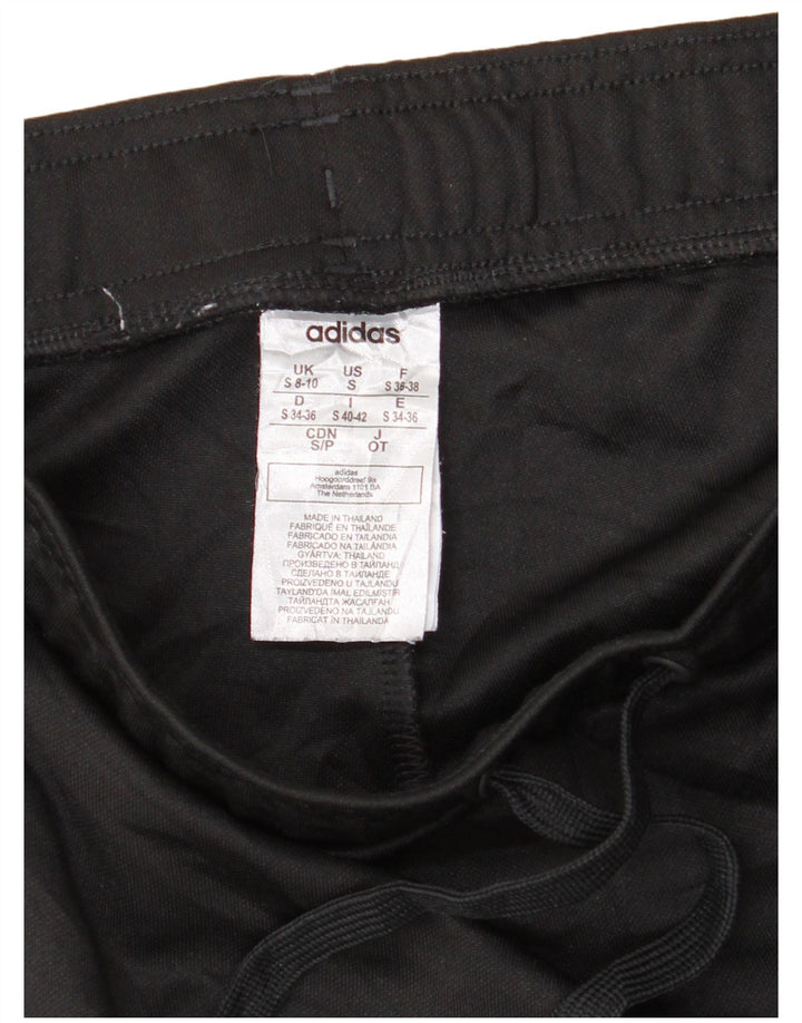 Adidas ženske hlače za trenirku UK 8/10 male crne poliesterske