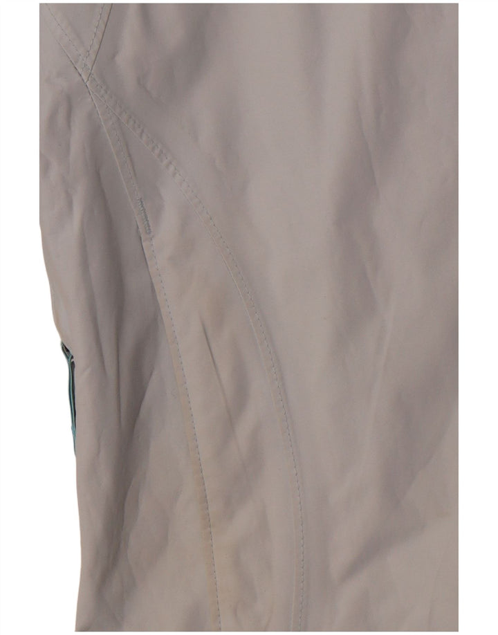 COLUMBIA ženska vjetrovka s kapuljačom UK 14 Srednje plava najlonska sportska jakna