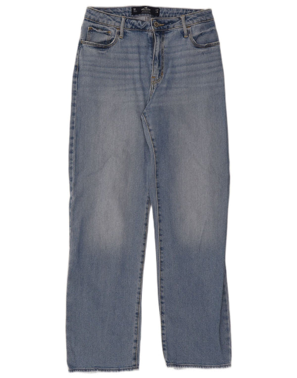 Hollister ženske ravne traperice s visokim strukom US 5 Small W27 L30 plave