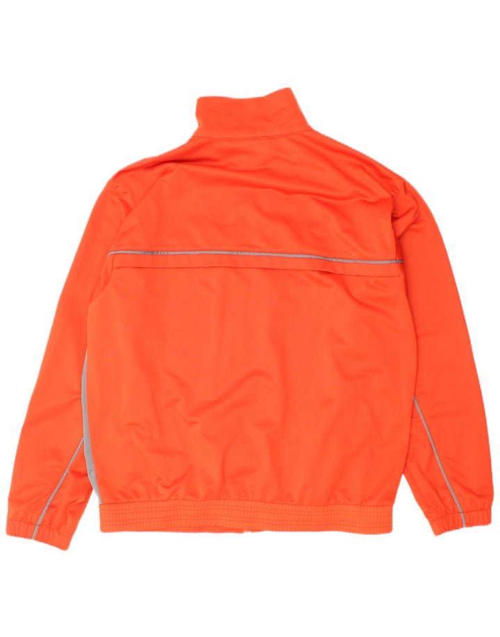 Gornja jakna muške trenirke Asics Medium Orange Colourblock Poliester