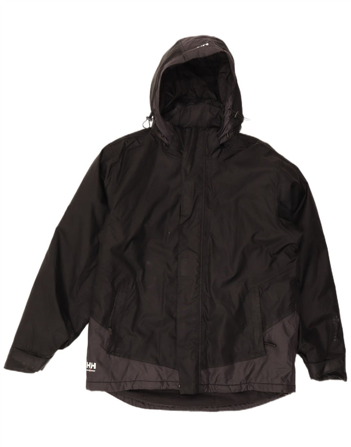 Helly Hansen muška vjetrovka s kapuljačom UK 40 velika crna boja