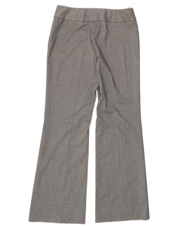 Ženske hlače Oasis Bootcut UK 10 Small W30 L32 srebrni poliester