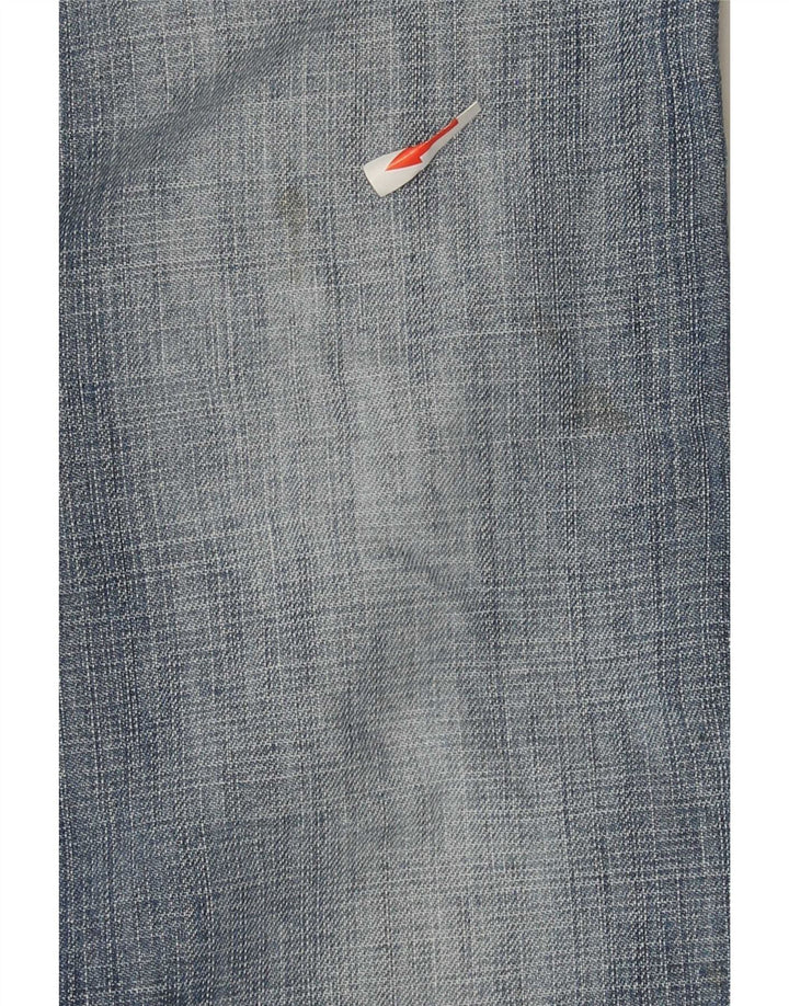 Wrangler muške ravne traperice regularnog kroja W32 L32 plavi pamuk