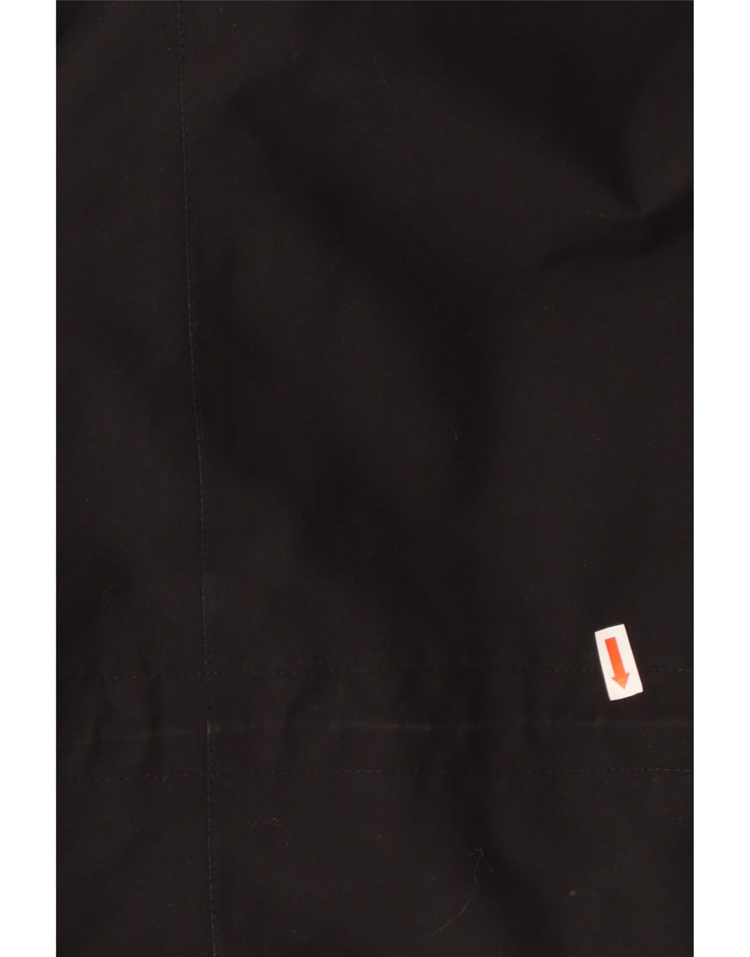 JACK WOLFSKIN Womens Hooded Windbreaker Coat UK 10 Small Black Polyester