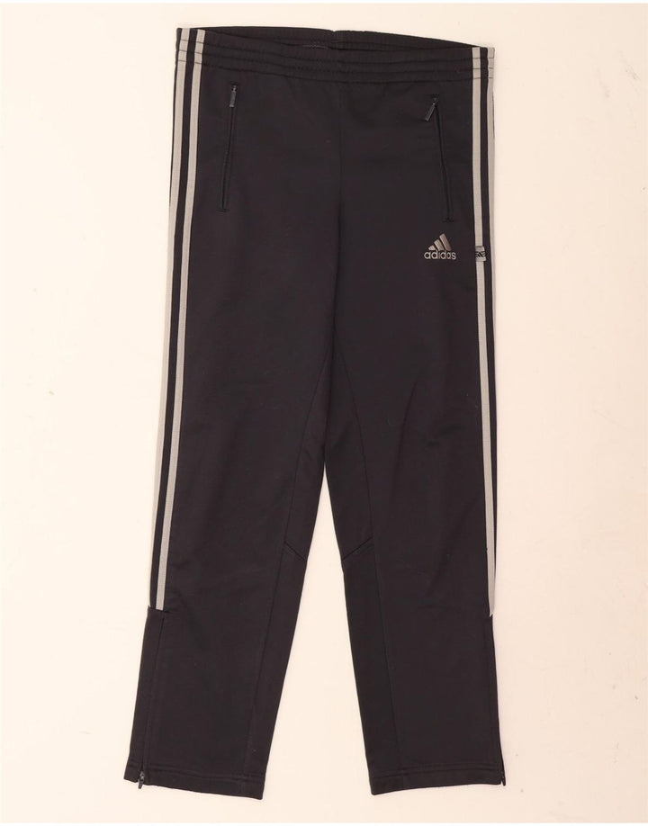 Adidas Hlače za trenirku za dječake 11-12 godina sive poliesterske