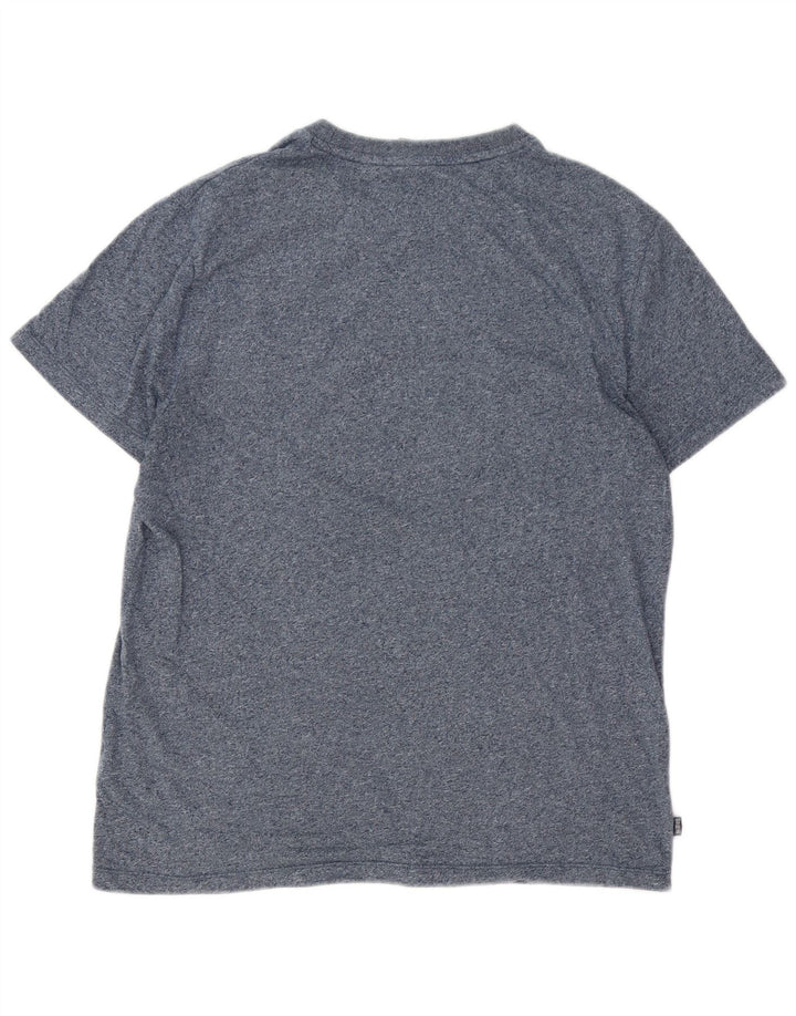 SUPERDRY muška majica kratkih rukava XL tamnoplavi flekasti pamuk