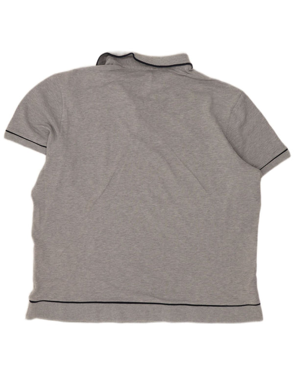 Lacoste muška polo majica standardnog kroja, veličina 6 XL, sivi pamuk