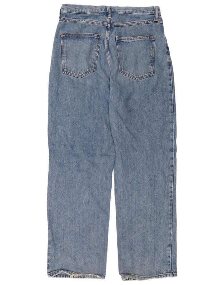 Topshop ženske ravne traperice W30 L32 plavi poliester