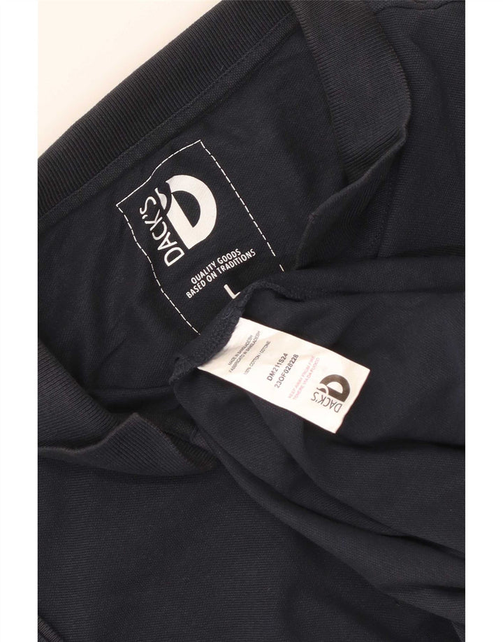 Dack's muška polo majica velika tamnoplava pamuk