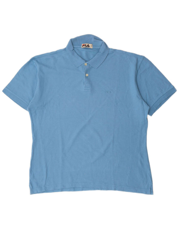 FILA muška polo majica IT 54 XL plavi pamuk