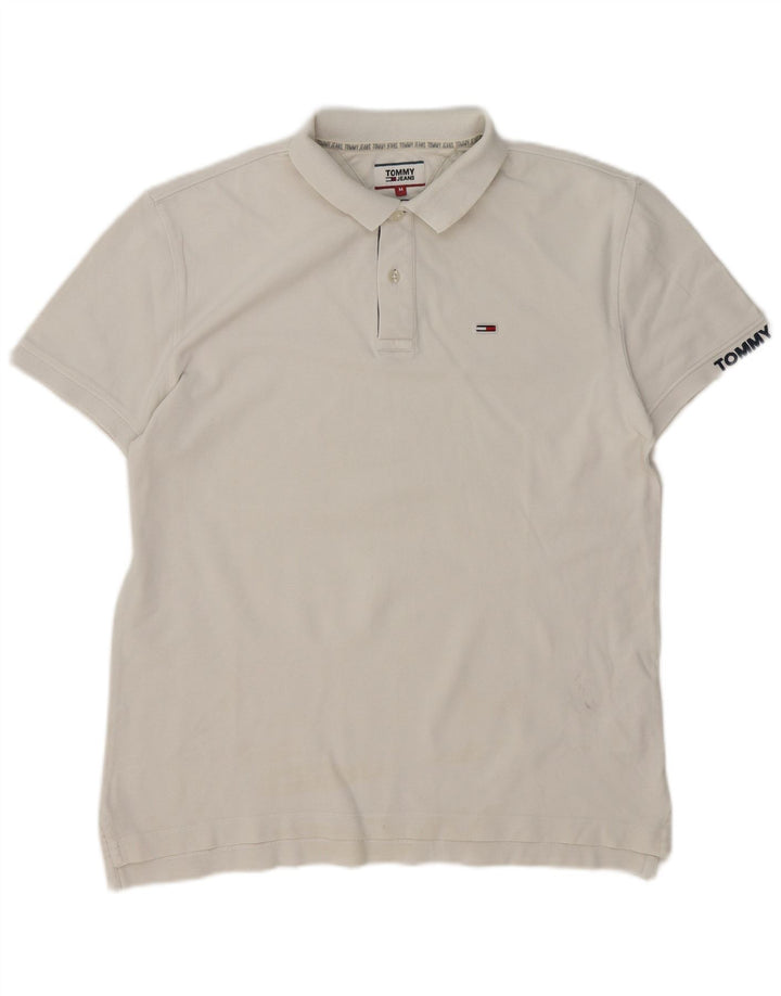 Tommy Hilfiger muška polo majica Srednje bijeli pamuk