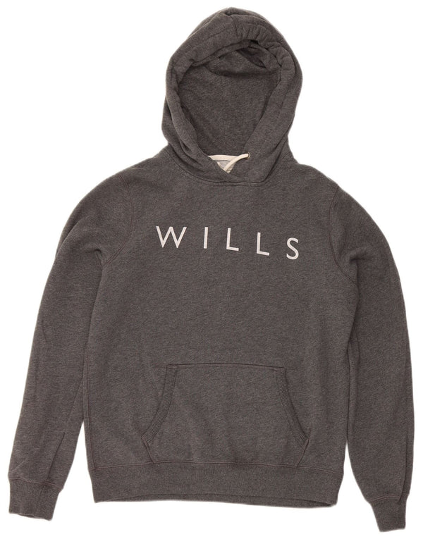 Jack Wills Ženski džemper klasičnog kroja UK 12 Srednje siva