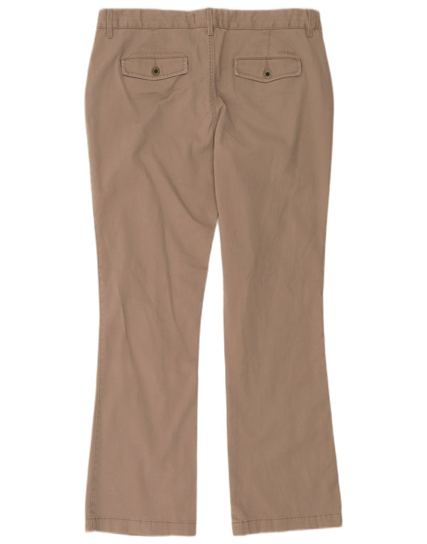 Fat Face ženske ravne chino hlače UK 16 Large W36 L31 Bež pamuk