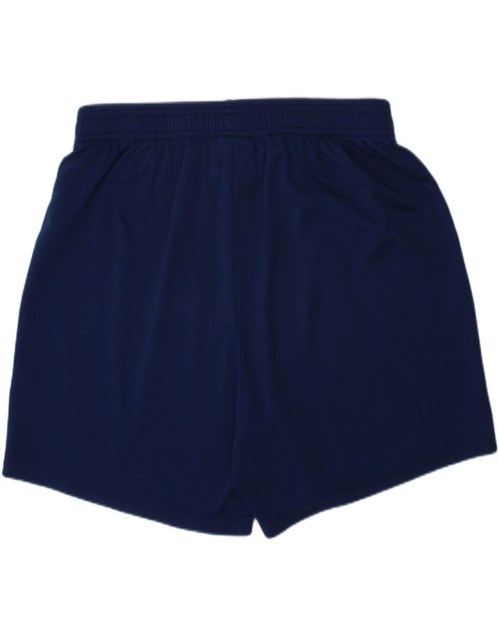 UMBRO Boys Sport Shorts 12-13 Years XL Navy Blue Polyester Vintage Umbro and Second-Hand Umbro from Messina Hembry 