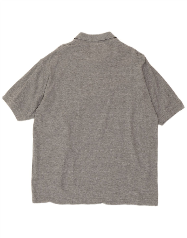 ASICS muška polo majica, veliki sivi flekasti pamuk