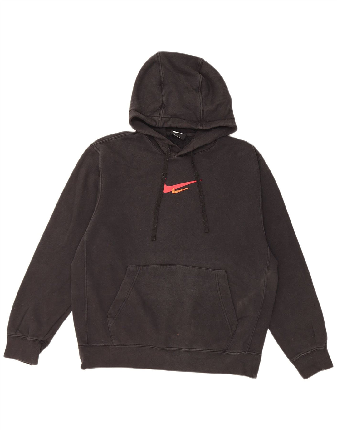 Nike muška majica s kapuljačom srednje veličine, crni pamuk