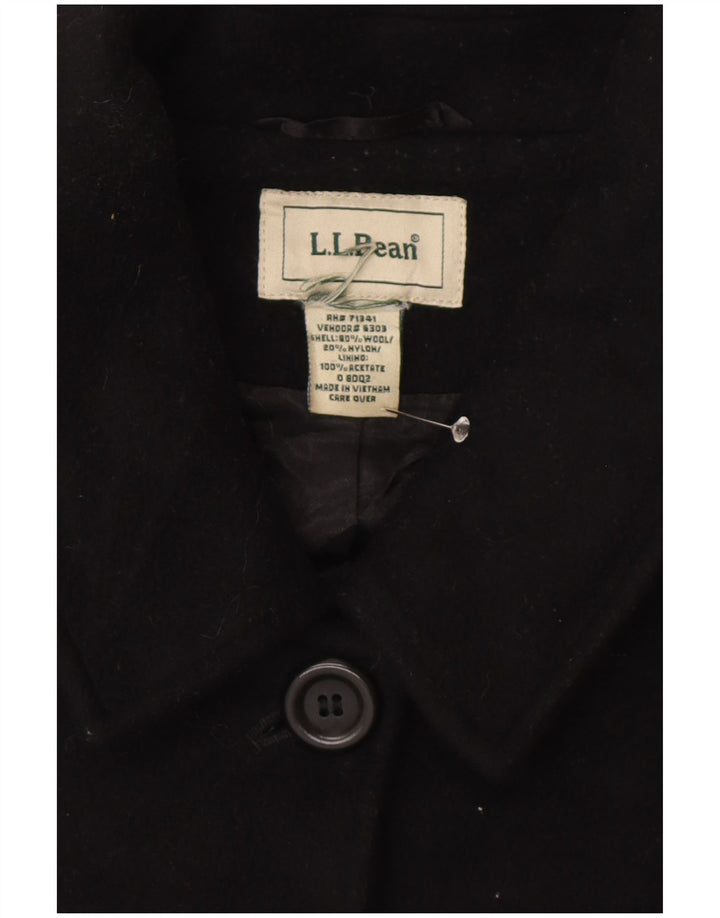 L.L.Bean ženski kaput UK 20 2XL crna vuna