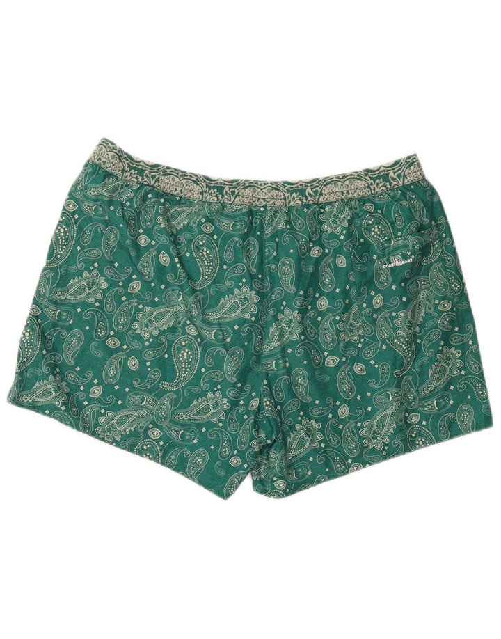 COAST Muške kratke hlače za plivanje Large Green Paisley