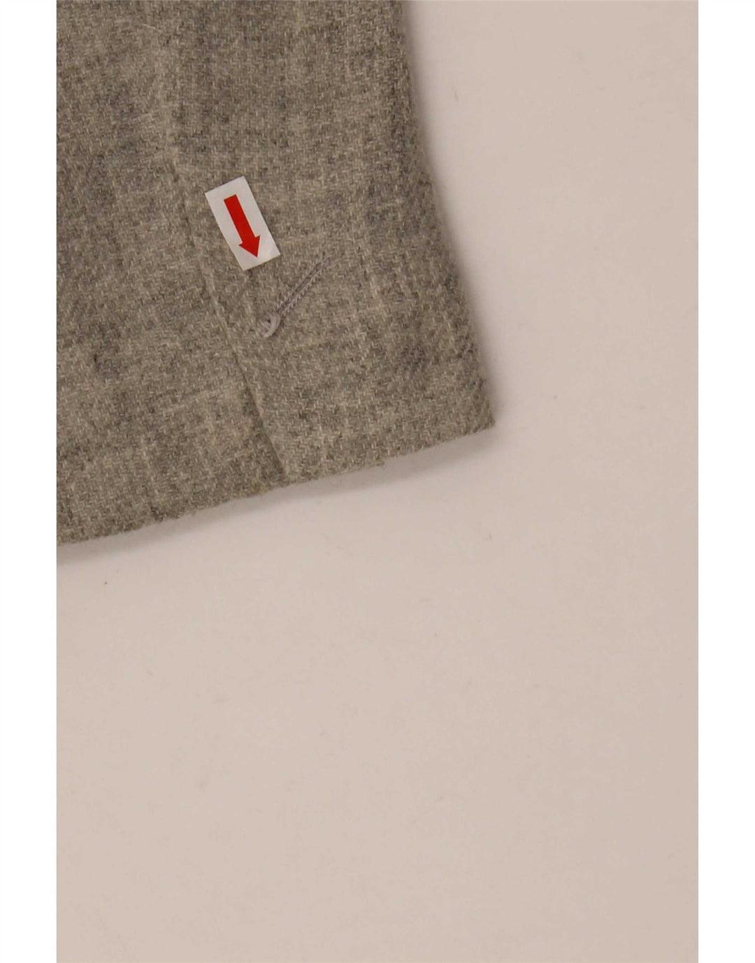Massimo Dutti Ženska jakna s 1 gumbom EU 38 Mala siva vunena