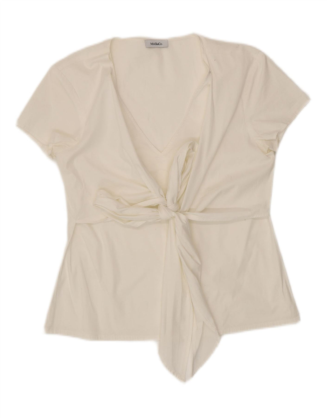 MAX & CO. Top ženske bluze UK 12 Srednje bijela