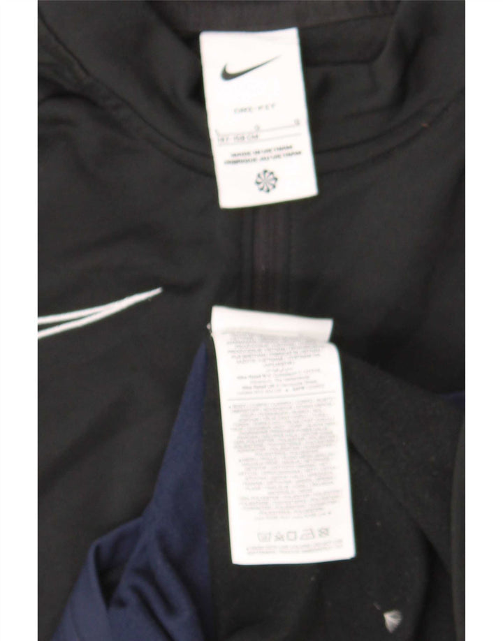 Nike Boys Dri Fit Pullover Trenirka Top 12-13 Years Large Black