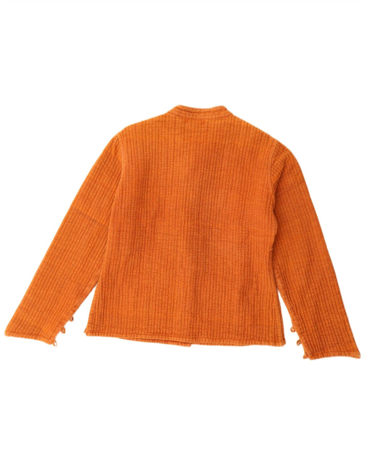 Vintage ženska bomber jakna UK 10 Mala narančasta